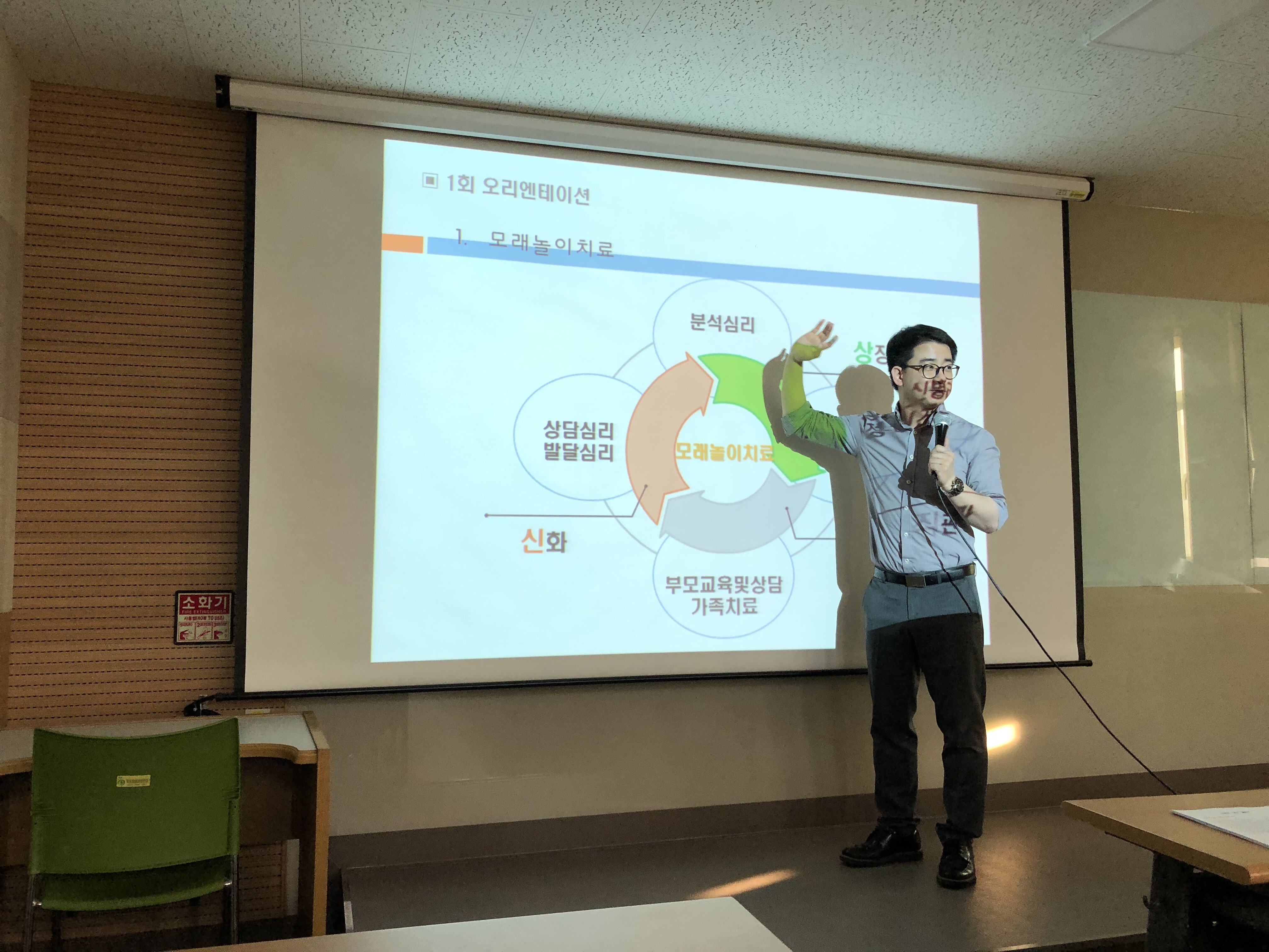 2019년 5월 9일 모래놀이치료특강