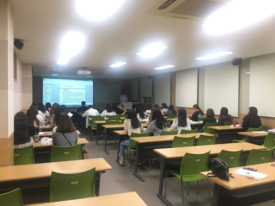 2019년 5월 30일 모래놀이치료특강 실시